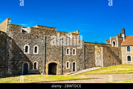 Dover Castle in Kent, England Stock Photo