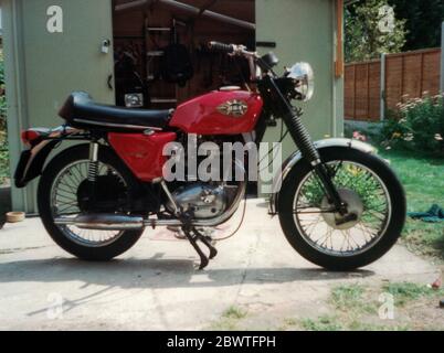 BSA Starfire 250 cc Motorbike 1968 Stock Photo