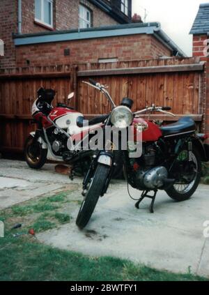 BSA Starfire 250 cc Motorbike 1968 Stock Photo