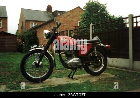 BSA Starfire 250 cc Motorbike 1968 Stock Photo