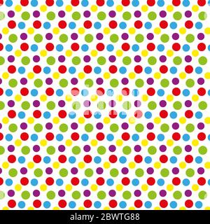 Holiday scrap card with polka dot and frame Stock Vector