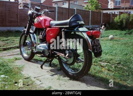 BSA Starfire 250 cc Motorbike 1968 Stock Photo