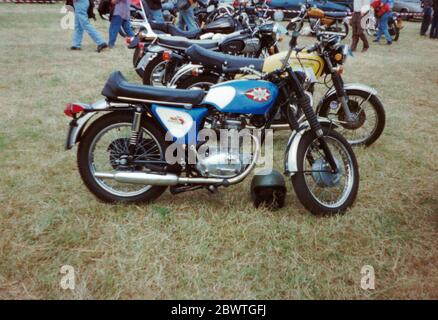 BSA Starfire 250 cc Motorbike 1969 Stock Photo