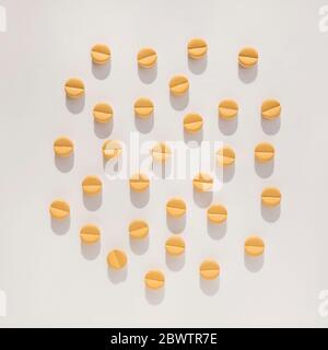 Download Yellow Pills Studio Shot Stock Photo Alamy PSD Mockup Templates