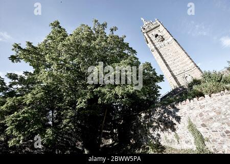 Cabot Tower in Brandon Park in Bristol, England, UK Stock Photo
