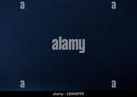 Blue Leather Texture Background. Stock Photo