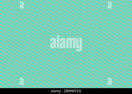 Turquoise and Warm Sand Color Stripes in Diagonal Pattern Background. Stock Photo