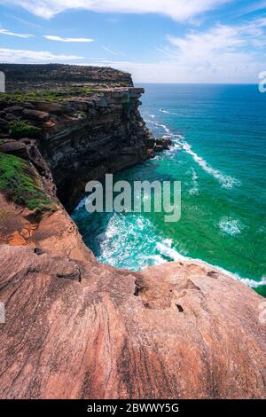 Eagle Rock, Royal National Park, Sydney, Australia Stock Photo