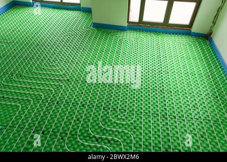 hydronic floor heating