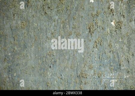 Mud Stain on the Concrete Wall Background. Stock Photo