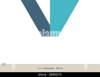 Letter V Logo Template Illustration Design. Vector EPS 10. Stock Vector