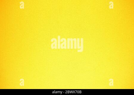 Yellow Painting on Concrete Wall Texture Background. Stock Photo