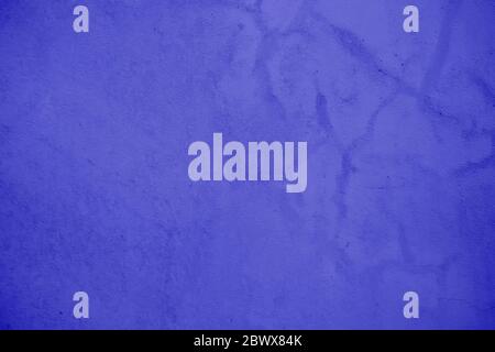 Old Concrete Wall in Phantom Blue Color. Stock Photo