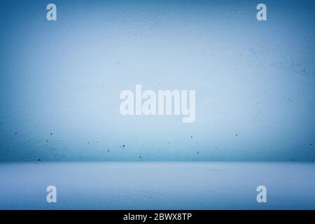 Abstract Blue Concrete Wall Texture Background. Stock Photo