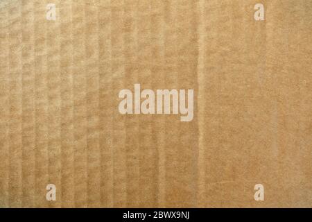 Close up Brown Cardboard Texture Background. Stock Photo