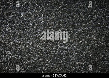Black Glitter Marble Wall Texture Background. Stock Photo