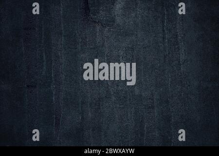 Dark Grunge Blue Concrete Wall Texture Background. Stock Photo