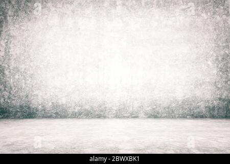 Abstract Concrete Room Background Using for Product Presentation Backdrop. Stock Photo