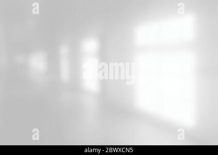 White Light Leak Effect of Window for Color Cast Background. Stock Photo