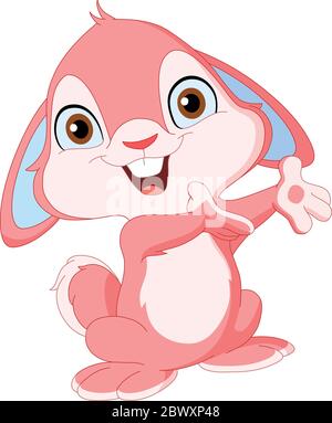 Cute bunny Stock Vector