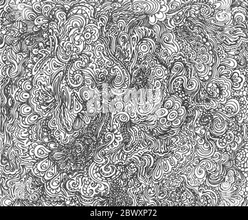 Abstract vector doodle background Stock Vector