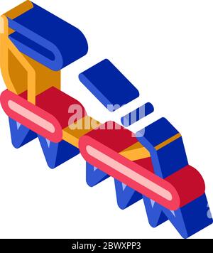 Ice-climbing Alpinism Spike Shoe Tool isometric icon Stock Vector