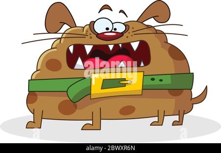 Funny dog Stock Vector