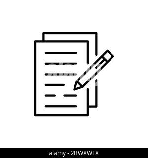 Document icon Stock Vector