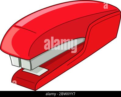 Vector red stapler Stock Vector