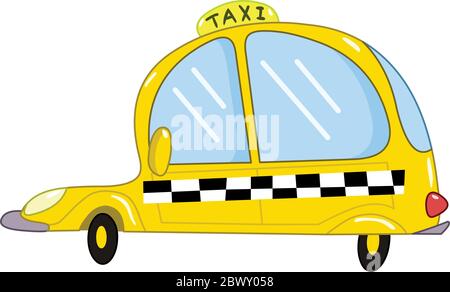 Taxi cartoon Stock Vector