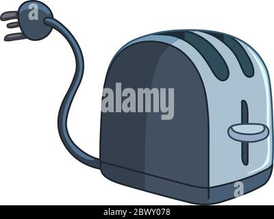 Vector toaster Stock Vector