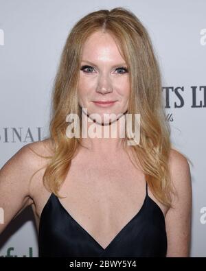 May 3, 2018, Beverly Hills, California, USA: Tara Buck attends the Womenâ€™s Guild Cedars-Sinai 60th Anniversary Diamond Jubilee Gala at the Beverly Hilton on May 3, 2018 in Beverly Hills, California. (Credit Image: © Billy Bennight/ZUMA Wire) Stock Photo