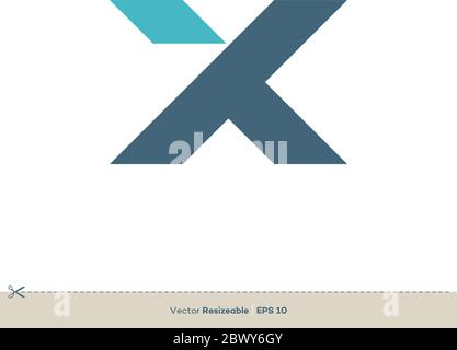 Letter X vector Logo Template Illustration Design. Vector EPS 10. Stock Vector
