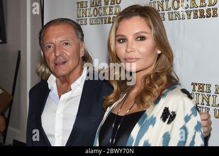 June 21, 2018, West Hollywood, California, USA: Armand Assante and Lola Tillyaeva attends the Premiere of 'The Man Who Unlocked The Universe' at The London West Hollywood on June 21, 2018 in West Hollywood, California. (Credit Image: © Billy Bennight/ZUMA Wire) Stock Photo