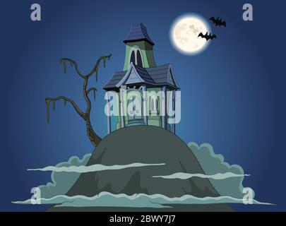 Haunted house Stock Vector