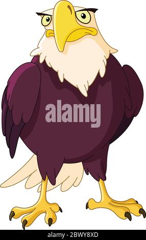 American bald eagle Stock Vector