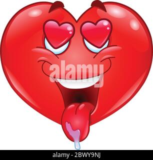 In love heart Stock Vector