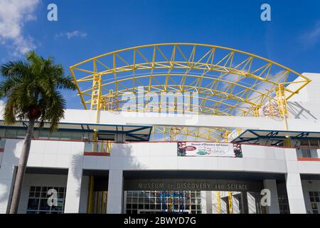 Museum of Discovery & Science, Fort Lauderdale, Broward County, Florida, USA Stock Photo