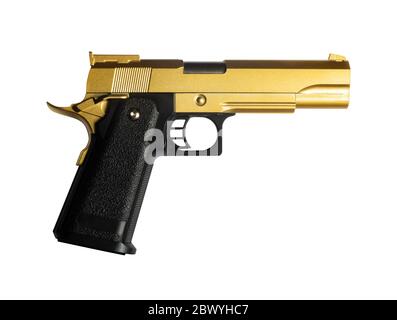 desert eagle handgun pistol isolated on a white background Stock Photo ...