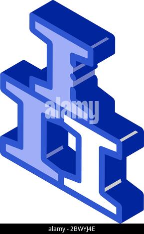 Railroad Metallurgical isometric icon vector illustration Stock Vector