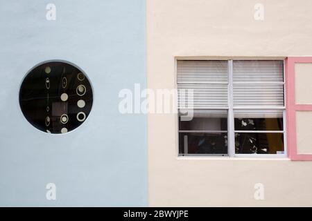 Crescent Hotel on Ocean Drive, Miami Beach, Florida, USA Stock Photo