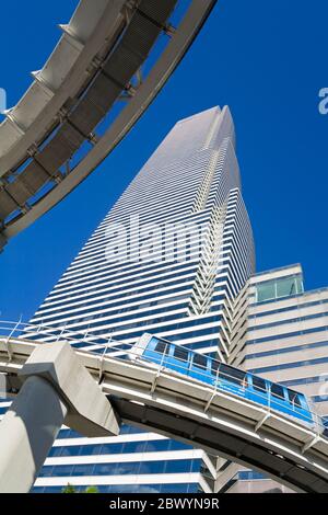 Miami Tower, Miami, Florida, USA Stock Photo