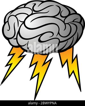 絵画 Brain storm Brain Storm Screenprint: Colorful Pop Art, Punk Street Art