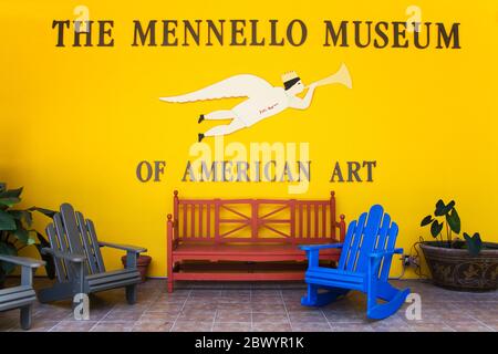 The Mennello Museum of American Art, Loch Haven Park, Orlando, Florida, USA Stock Photo