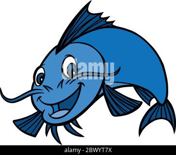 Gemmy Cool CatFish – Poisson-chat Animé Chantant/parlant – Pour Pièces Ou Réparation