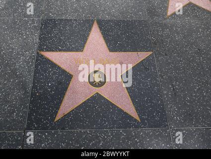 Hollywood, California, USA 2nd June 2020 A general view of atmosphere of Viola Davis Star on Hollywood Walk of Fame on June 2, 2020 in Hollywood, California, USA. Photo by Barry King/Alamy Stock Photo Stock Photo