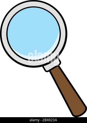 magnifying glass icon Stock Vector Image & Art - Alamy