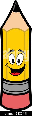 pencil cartoon illustration draw Stock Vector Image & Art - Alamy
