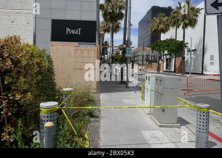 Beverly Hills California USA 2nd June 2020 A general view of