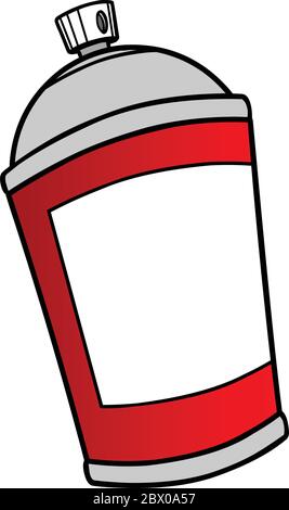 cartoon spray can Stock Vector Image & Art - Alamy